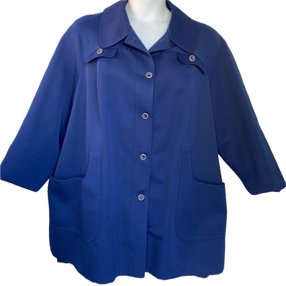 Vintage Ladies Forecaster Of Boston Blue Coat 3x